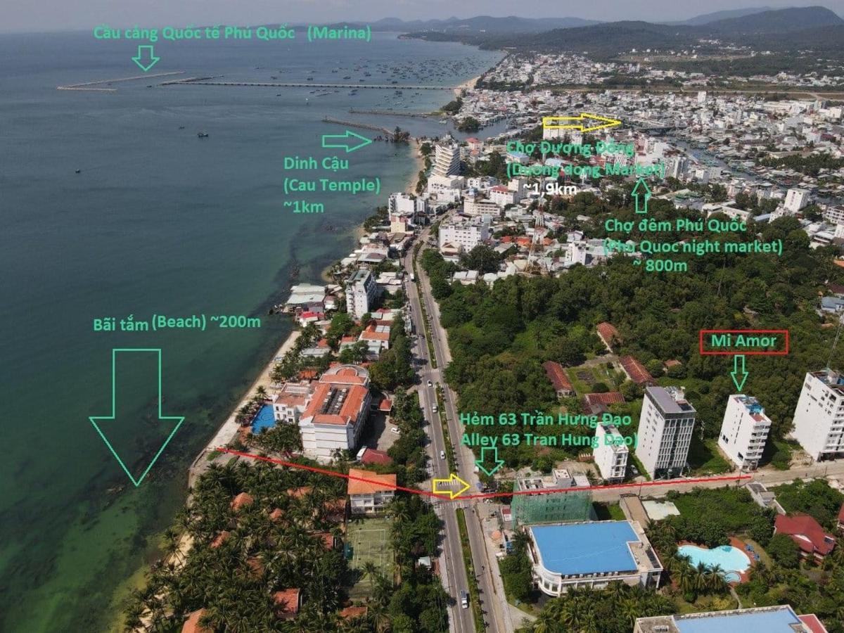 Mi Amor Luxury Island Apartment - 3 Minutes To The Beach Phú Quốc Eksteriør billede